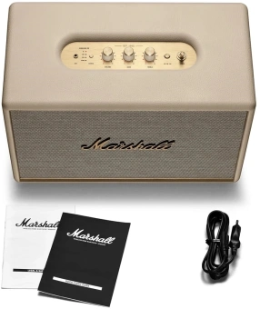 Колонка порт. Marshall Woburn III бежевый 150W 2.0 BT/3.5Jack - купить недорого с доставкой в интернет-магазине