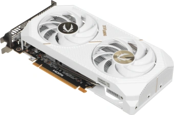 Видеокарта Zotac PCI-E 5.0 RTX 5060 TWIN EDGE OC WHITE ED NVIDIA GeForce RTX 5060 8Gb 128bit GDDR7 2527/28000 HDMIx1 DPx3 HDCP Ret - купить недорого с доставкой в интернет-магазине
