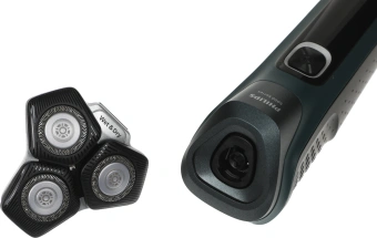 Бритва роторная Philips S5884/50 реж.эл.:3 питан.:аккум. зеленый - купить недорого с доставкой в интернет-магазине