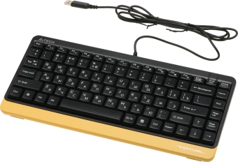 Клавиатура + мышь A4Tech Fstyler F1110 клав:черный/желтый мышь:черный/желтый USB Multimedia (F1110 BUMBLEBEE) - купить недорого с доставкой в интернет-магазине