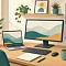 Новые ноутбуки и мониторы для работы: как собрать удобное рабочее место