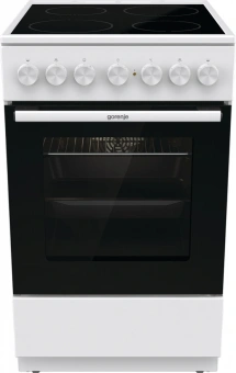 Плита Электрическая Gorenje GEC5B42WG белый - купить недорого с доставкой в интернет-магазине