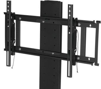 Подставка для телевизора Holder PR-107 черный 32"-70" макс.60кг напольный поворот и наклон - купить недорого с доставкой в интернет-магазине