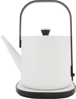 Чайник электрический Rondell RDE-WK818 0.6л. 800Вт белый/черный корпус: металл - купить недорого с доставкой в интернет-магазине