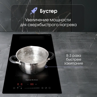 Индукционная варочная поверхность Zigmund & Shtain CI 61.3 B черный - купить недорого с доставкой в интернет-магазине