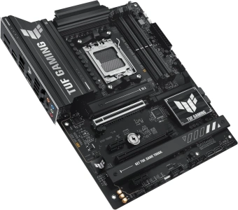 Материнская плата Asus TUF GAMING B850-PLUS WIFI SocketAM5 AMD B850 4xDDR5 ATX AC`97 8ch(7.1) 2.5Gg RAID+HDMI+DP - купить недорого с доставкой в интернет-магазине