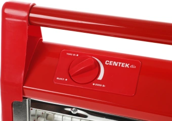 Обогреватель кварцевый Centek CT-6140 2000Вт красный/серый - купить недорого с доставкой в интернет-магазине