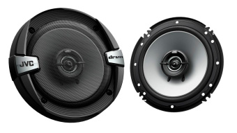 Колонки автомобильные JVC CS-DR162 300Вт 88дБ 4Ом 16см (6дюйм) (ком.:2кол.) коаксиальные двухполосные - купить недорого с доставкой в интернет-магазине