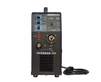 Сварочный полуавтомат Aurora Overman 180 Mosfet инвертор MIG-MAG 6.6кВт - купить недорого с доставкой в интернет-магазине