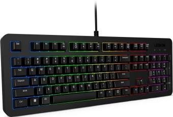 Клавиатура Lenovo Legion K310 RGB черный USB Multimedia for gamer LED (GY41N91872) - купить недорого с доставкой в интернет-магазине