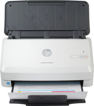 Сканер протяжный HP ScanJet Pro 2000 S2 (6FW06A) A4 - купить недорого с доставкой в интернет-магазине