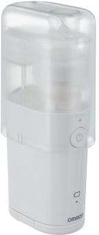 Ингалятор Omron U100 NE-U100-E ультразвуковой стационарный белый/серый - купить недорого с доставкой в интернет-магазине