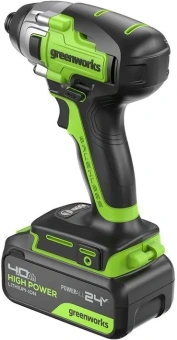 Винтоверт Greenworks GD24ID3 аккум. патрон:шестигр.1/4" (3802807CUB) - купить недорого с доставкой в интернет-магазине