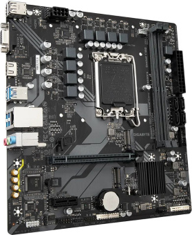 Материнская плата Gigabyte B760M H DDR4 Soc-1700 Intel B760 2xDDR4 mATX AC`97 8ch(7.1) GbLAN RAID+VGA+HDMI - купить недорого с доставкой в интернет-магазине