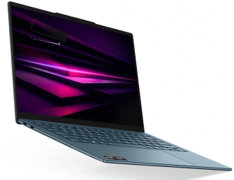 Ноутбук Lenovo Yoga Slim7 14AGP11 Ryzen AI 7 445 16Gb SSD1Tb AMD Radeon 840M 14" OLED Touch WUXGA (1920x1200) Windows 11 Home turquoise WiFi BT Cam (83QS004CRK) - купить недорого с доставкой в интернет-магазине