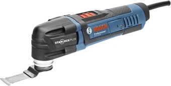 Многофункциональный инструмент Bosch GOP 30-28 300Вт черный/синий (0601237001) - купить недорого с доставкой в интернет-магазине