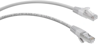 Патч-корд Cabeus PC-FTP-RJ45-CAT.6-2M-LSZH F/UTP RJ-45 вил.-вилка RJ-45 кат.6 2м серый LSZH - купить недорого с доставкой в интернет-магазине