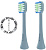 Насадка для зубных щеток Polaris TBH 0105 M (2) Голубой (упак.:2шт) для зубной щетки Polaris