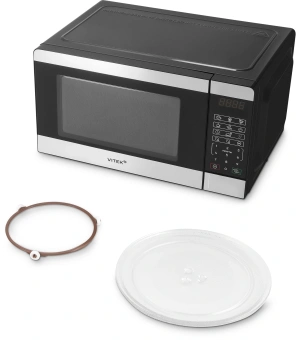 Микроволновая Печь Vitek VT-MW0420 20л. 700Вт черный/серебристый - купить недорого с доставкой в интернет-магазине