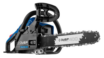 Бензопила Зубр ПБЦ-400 40П 1500Вт 2л.с. дл.шины:16" (40cm) - купить недорого с доставкой в интернет-магазине