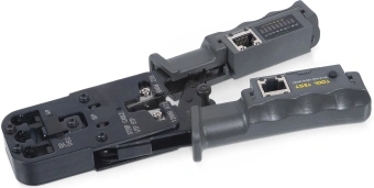 Инструмент обжимной Cabeus HT-2010NT для RJ-45/RJ-12/RJ-11 черный - купить недорого с доставкой в интернет-магазине