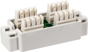 Адаптер Lanmaster TWT-CN110STP5E проходн. STP - купить недорого с доставкой в интернет-магазине