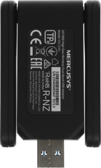 Сетевой адаптер Wi-Fi Mercusys MA72XH AX1800 USB 3.0 (ант.внеш.несъем.) 2ант. - купить недорого с доставкой в интернет-магазине