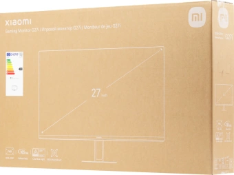 Монитор Xiaomi 27" Monitor G27i черный IPS LED 16:9 HDMI матовая 250cd 178гр/178гр 1920x1080 165Hz FreeSync Premium DP FHD 3.6кг - купить недорого с доставкой в интернет-магазине