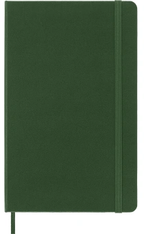 Блокнот Moleskine CLASSIC QP060K15 Large 130х210мм 240стр. линейка твердая обложка зеленый - купить недорого с доставкой в интернет-магазине