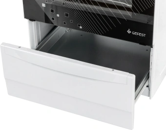 Плита Газовая Gefest ПГ 5100-02 0009 белый (металлическая крышка) реш.чугун - купить недорого с доставкой в интернет-магазине