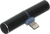 Переходник аудио Red Line lightning/Jack 3.5 (f) черный (УТ000016491) - купить недорого с доставкой в интернет-магазине