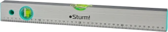 Уровень Sturm! 2015-07-0400SP пузырьковый 2глаз. серый/бирюзовый - купить недорого с доставкой в интернет-магазине