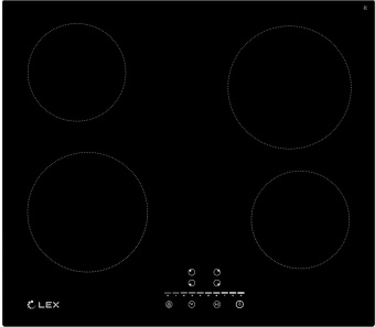 Варочная поверхность Lex EVH 640-1 BL черный - купить недорого с доставкой в интернет-магазине