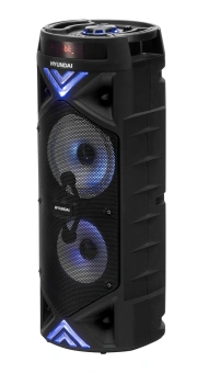 Минисистема Hyundai H-MC180 черный 80Вт FM USB BT SD/MMC - купить недорого с доставкой в интернет-магазине