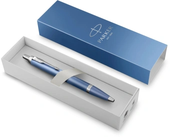 Ручка шариков. Parker IM Writing Rituals K331 (2203906) Blue CT M син. черн. подар.кор. - купить недорого с доставкой в интернет-магазине
