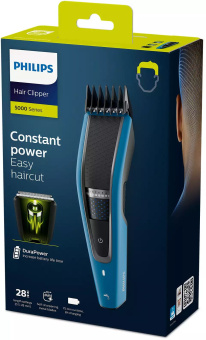Машинка для стрижки Philips HC5612/15 синий (насадок в компл:3шт) - цена, купить или заказать с доставкой в интернет-магазине Машинка для стрижки Philips HC5612/15 синий (насадок в компл:3шт) - купить недорого с доставкой в интернет-магазине