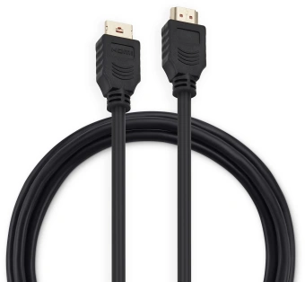 Кабель аудио-видео Buro HDMI 1.4 HDMI (m)/HDMI (m) 2м. позолоч.конт. черный (BHP2M) - купить недорого с доставкой в интернет-магазине