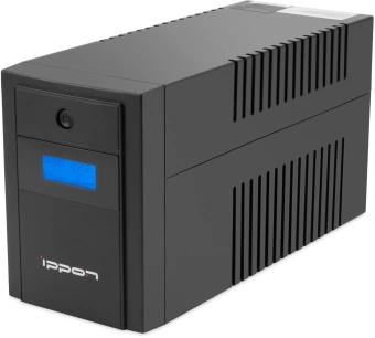 Источник бесперебойного питания Ippon Back Basic 1200 LCD Euro 600Вт 1200ВА черный - купить недорого с доставкой в интернет-магазине