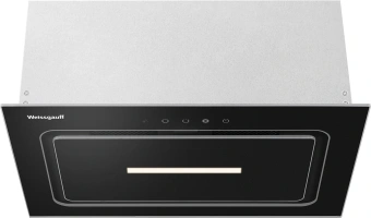 Вытяжка встраиваемая Weissgauff Aura 456 Touch черный управление: сенсорное (1 мотор) - купить недорого с доставкой в интернет-магазине