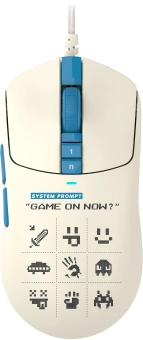 Мышь A4Tech Bloody W72 Ultra Pixels Blue рисунок/бежевый/голубой оптическая 20000dpi USB 6but (W72 ULTRA) - купить недорого с доставкой в интернет-магазине