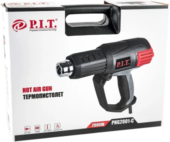 Технический фен P.I.T. PHG2001-C 2000Вт темп.50-650С - купить недорого с доставкой в интернет-магазине