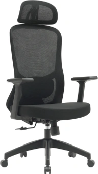 Кресло Cactus CS-MC515 черный сиденье черный сетка/ткань с подголов. крестов. пластик пластик черный - купить недорого с доставкой в интернет-магазине