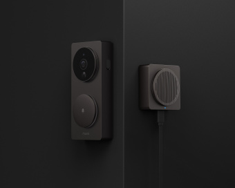 Видеозвонок Aqara Smart Video Doorbell G4 черный - купить недорого с доставкой в интернет-магазине
