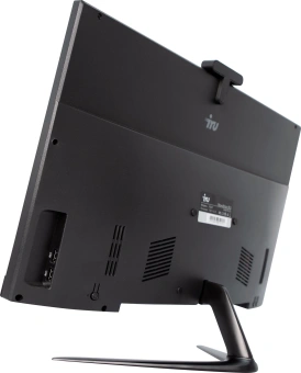 Моноблок IRU Агат 313 23.8" Full HD i3 10100 (3.6) 8Gb SSD256Gb UHDG 630 FreeDOS GbitEth WiFi BT 120W клавиатура мышь Cam черный 1920x1080 - купить недорого с доставкой в интернет-магазине