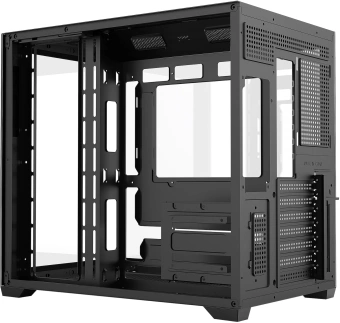 Корпус Bloody CC-122 черный без БП ATX 10x120mm 1xUSB2.0 1xUSB3.0 audio - купить недорого с доставкой в интернет-магазине