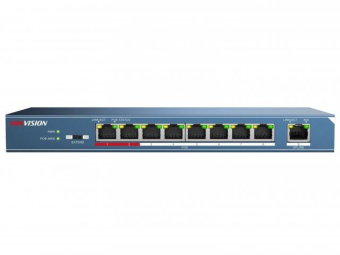 Коммутатор Hikvision DS-3E0109P-E(C) 115W неуправляемый - купить недорого с доставкой в интернет-магазине