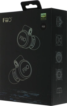 Наушники вкладыши Fiio FD3 1.2м черный/медный проводные в ушной раковине (80001656) - купить недорого с доставкой в интернет-магазине