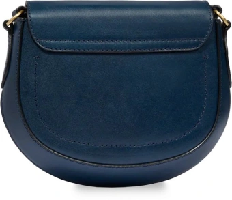 Сумка кросс-боди женская The Bridge Bettina 04371201/YH темно-синяя натур.кожа - купить недорого с доставкой в интернет-магазине