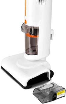 Пылесос паровой Kitfort КТ-5157-2 1000Вт белый/оранжевый - купить недорого с доставкой в интернет-магазине