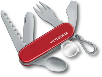 Брелок Victorinox Pocket Knife Toy (9.6092.1) красный/серый пластик д.113мм ш.29мм (доп.ф.:нож) карт.кор. - купить недорого с доставкой в интернет-магазине